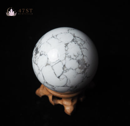 Howlite Sphere