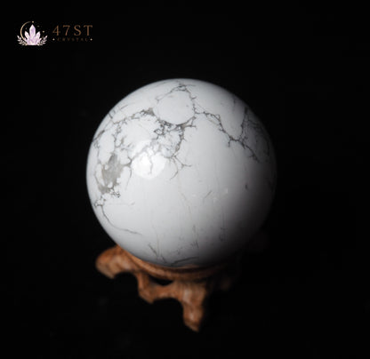 Howlite Sphere