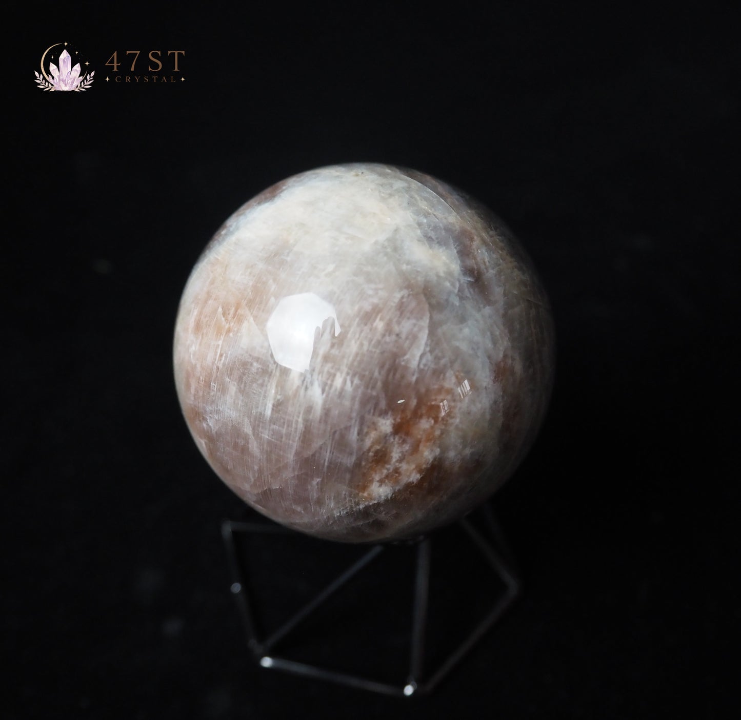 Black Moonstone Sphere