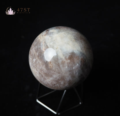Black Moonstone Sphere