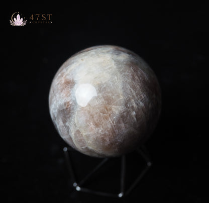Black Moonstone Sphere