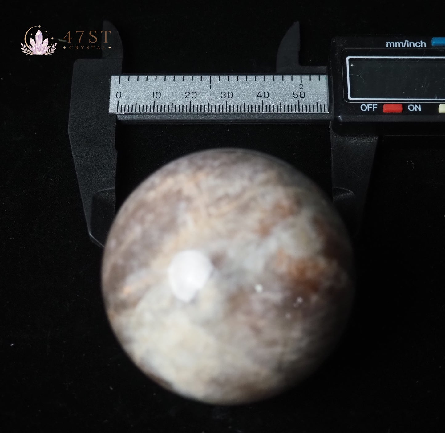 Black Moonstone Sphere