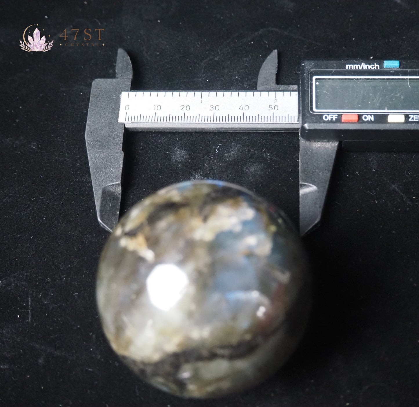 Black Moonstone Sphere