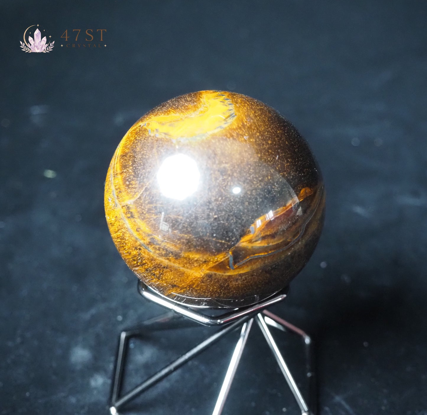 Fox Eye Stone Sphere