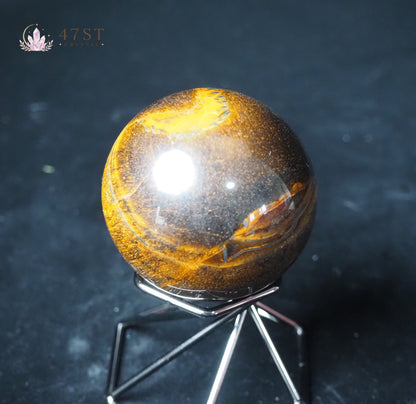 Fox Eye Stone Sphere