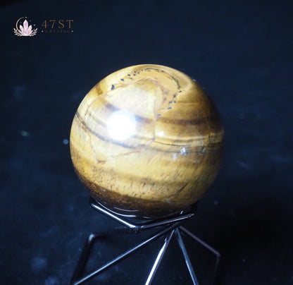 Fox Eye Stone Sphere