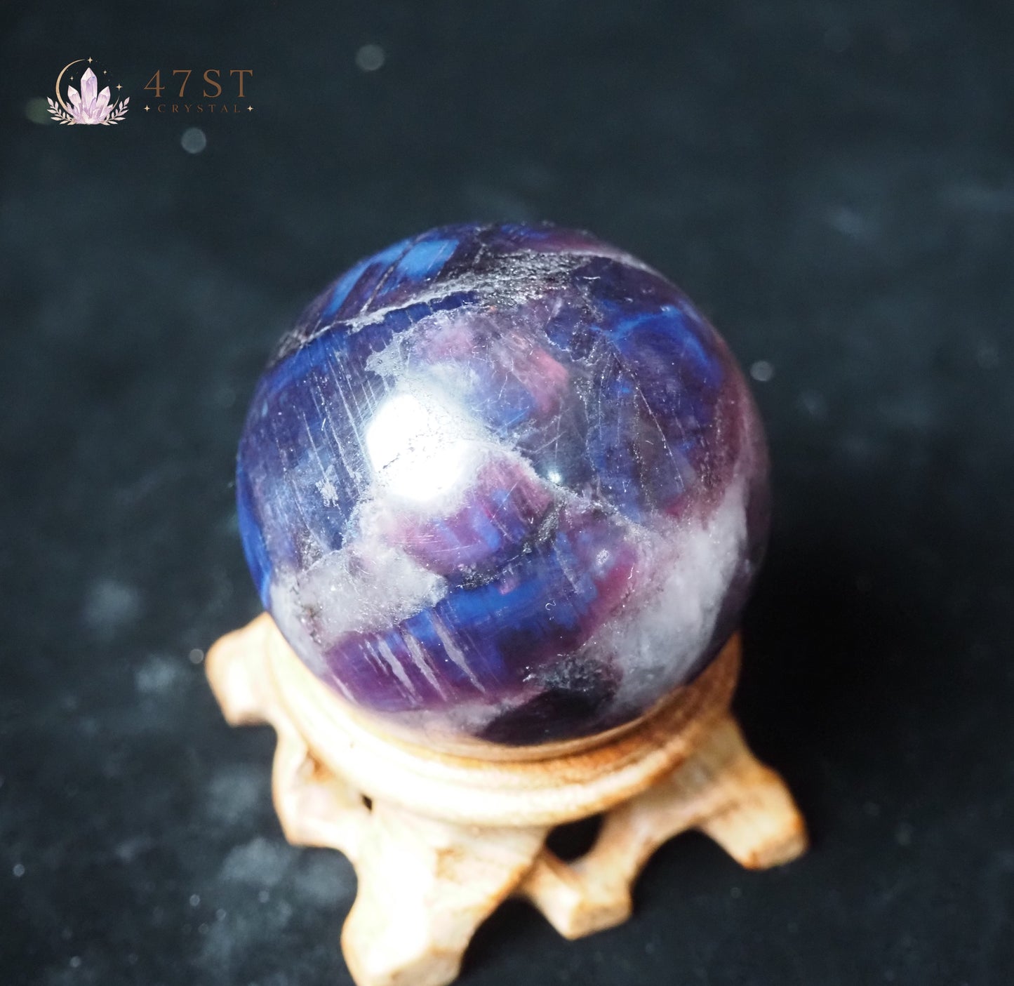 Iolite Sphere