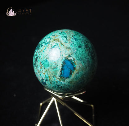 Chrysocolla Sphere