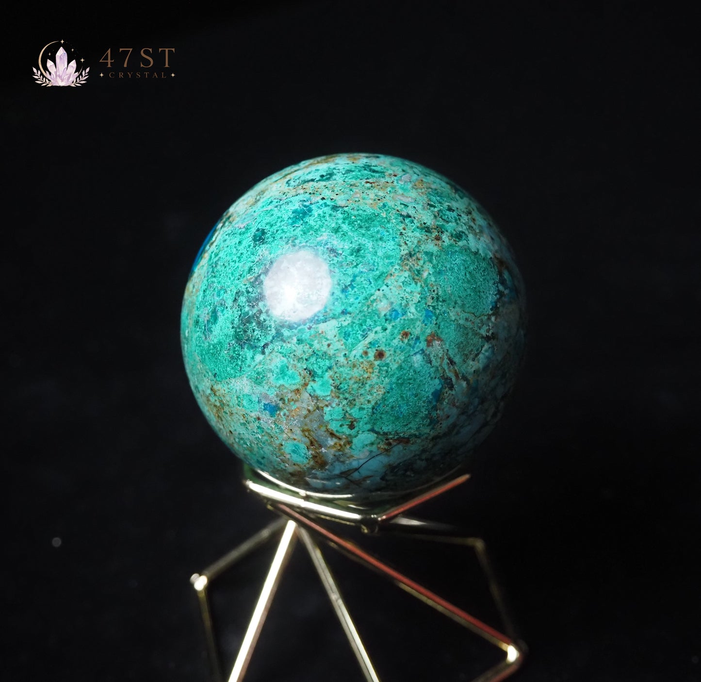 Chrysocolla Sphere