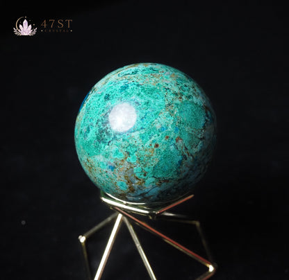 Chrysocolla Sphere