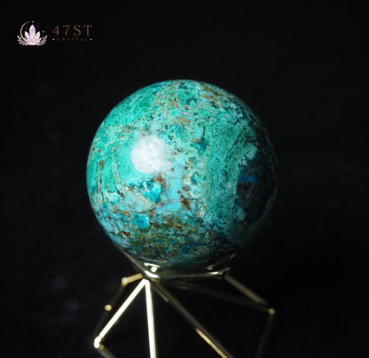 Chrysocolla Sphere