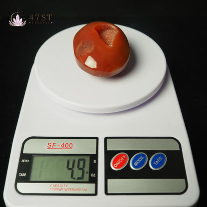 Carnelian Palm Stone