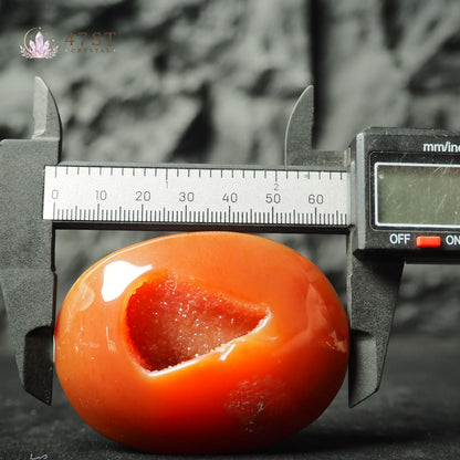 Carnelian Palm Stone
