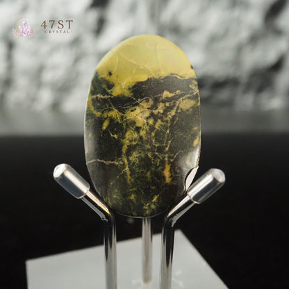 Serpentine Palm Stone