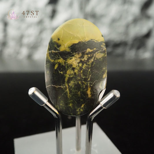 Serpentine Palm Stone