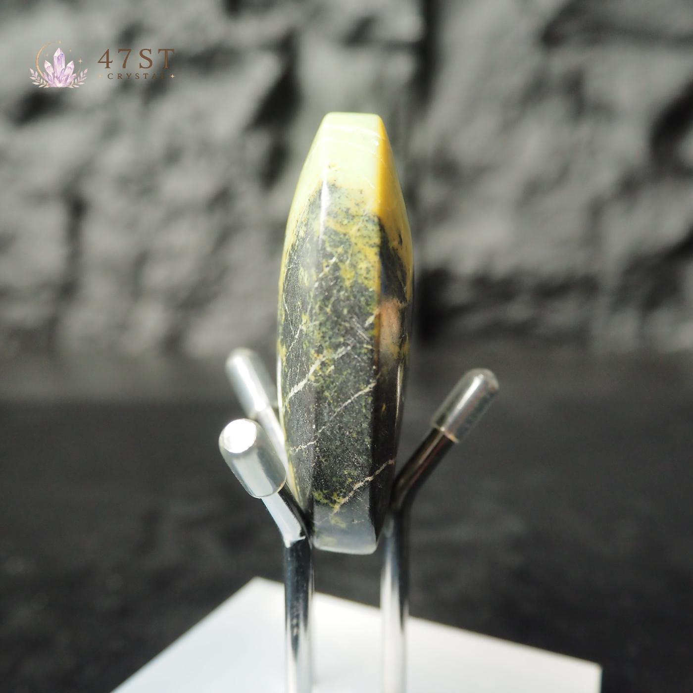 Serpentine Palm Stone