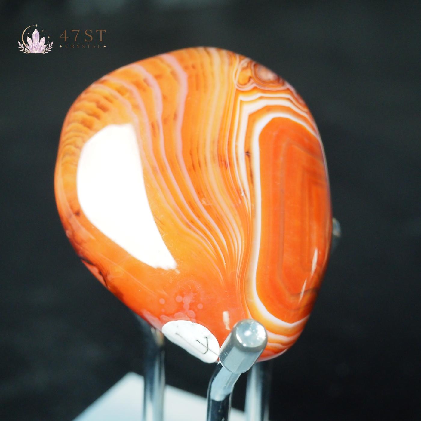Sardonyx Palm Stone