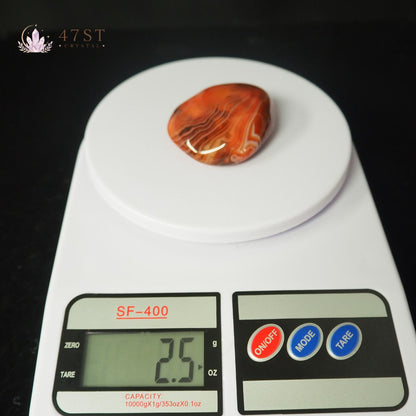 Sardonyx Palm Stone