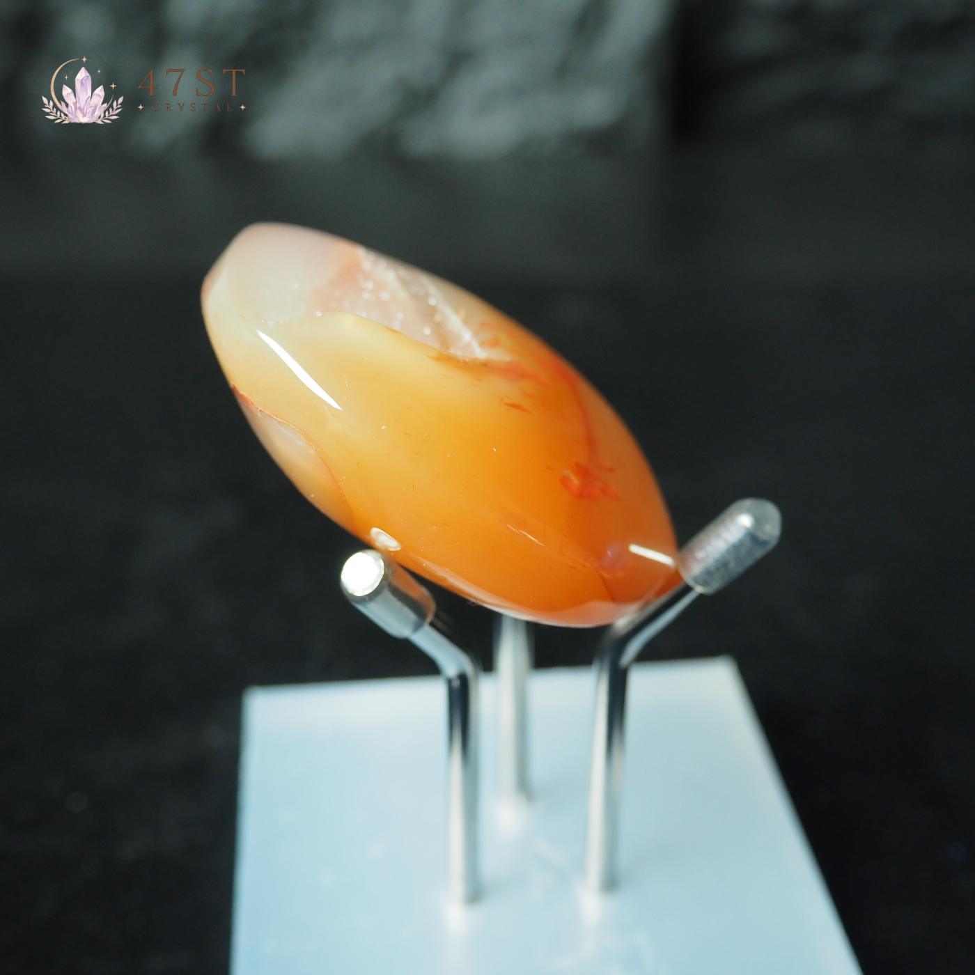 Druzy Agate Palm Stone