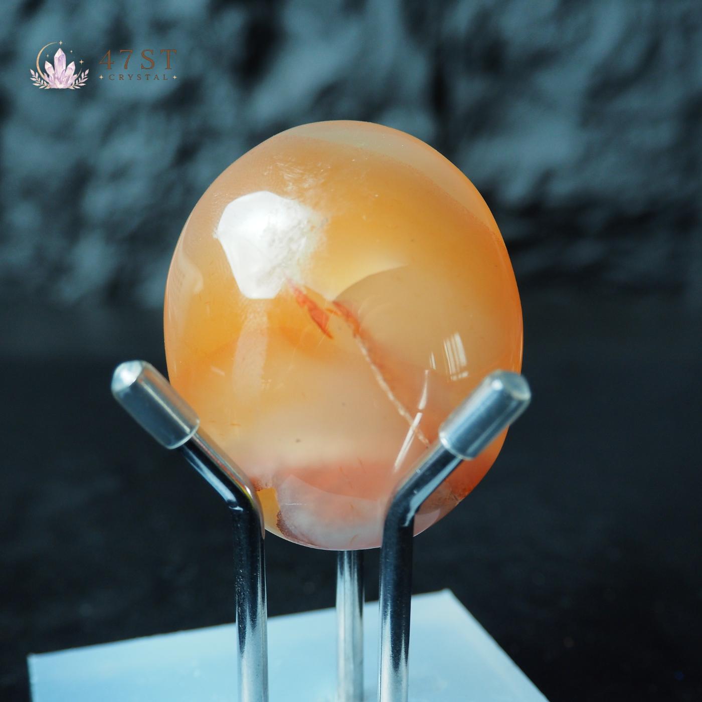 Druzy Agate Palm Stone