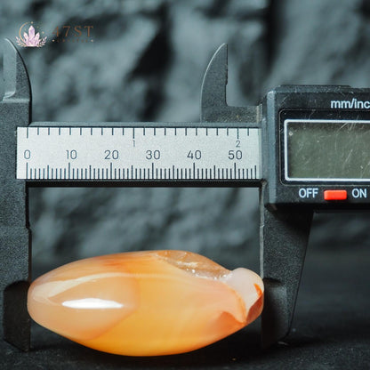 Druzy Agate Palm Stone