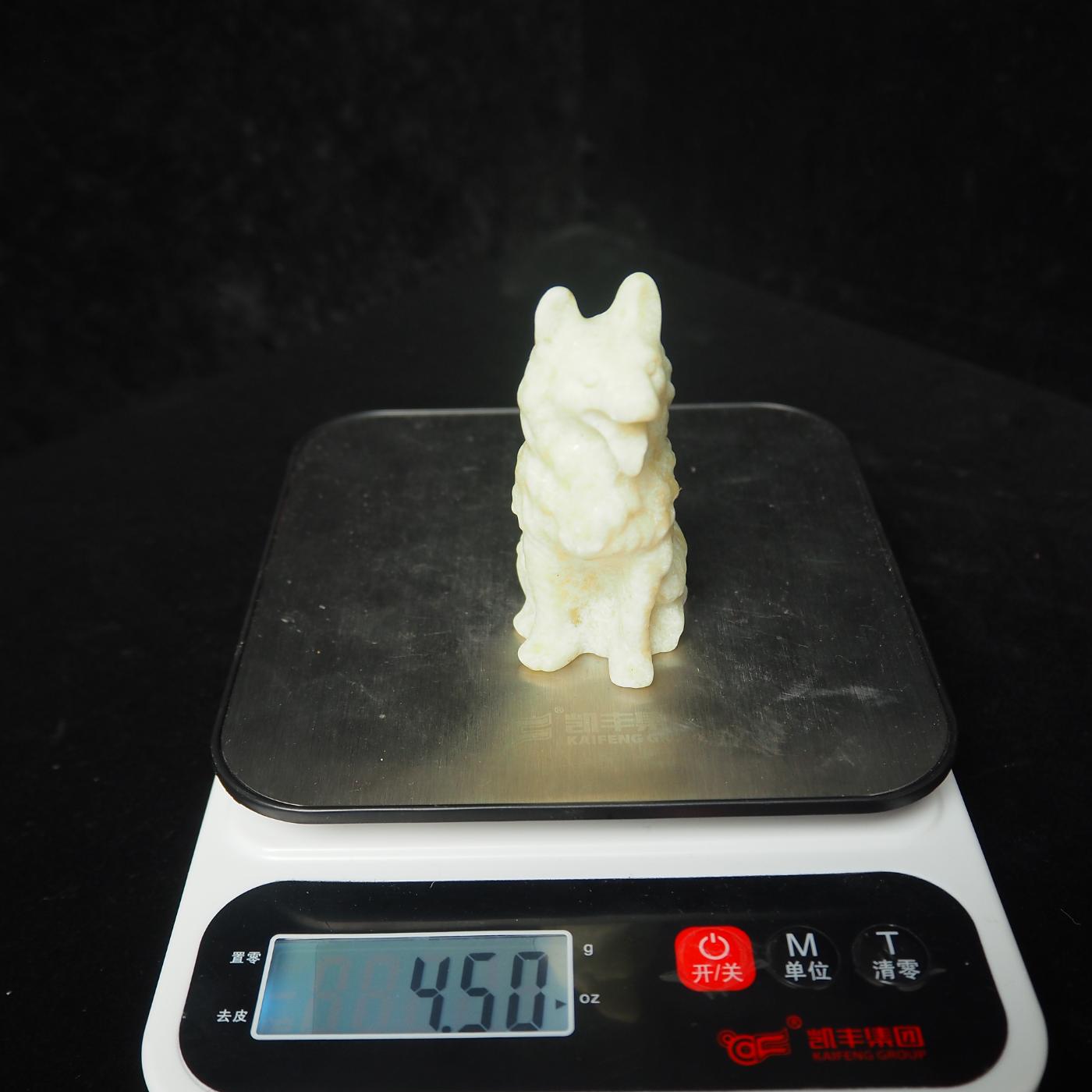 Muti-Material Wolf Carving