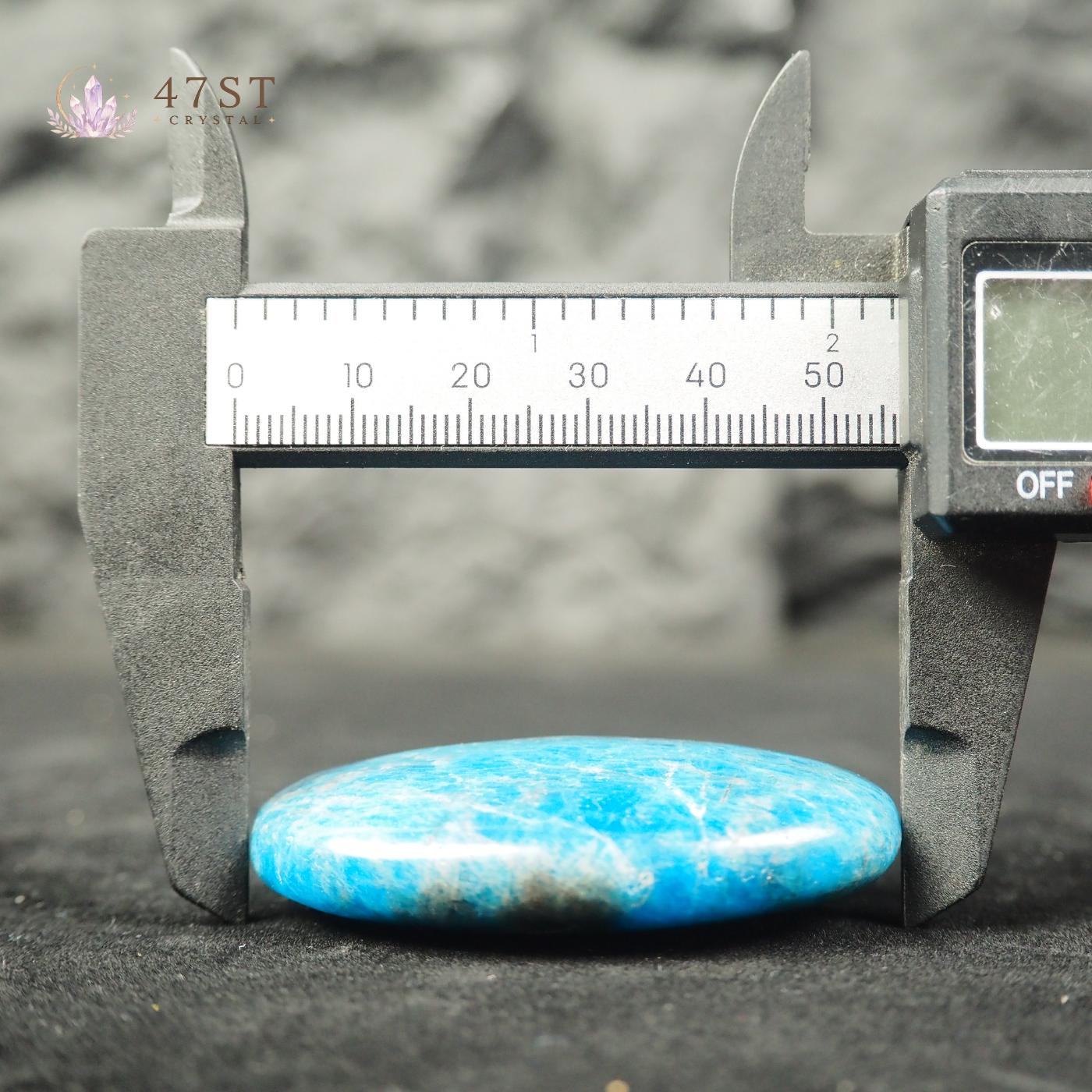 Apatite Palm Stone