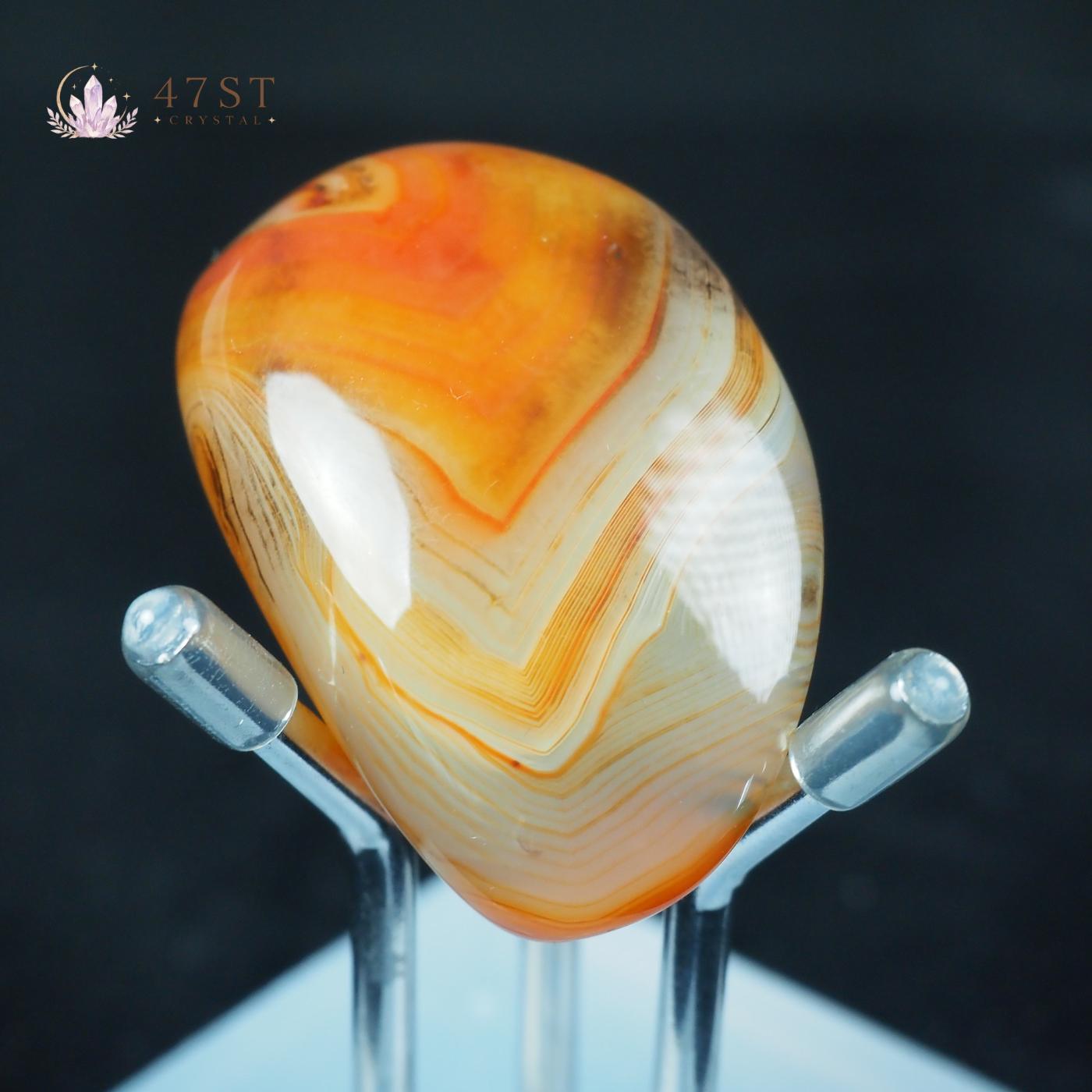 Sardonyx Palm Stone