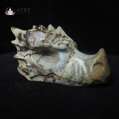 Picture Jasper Dragon Head