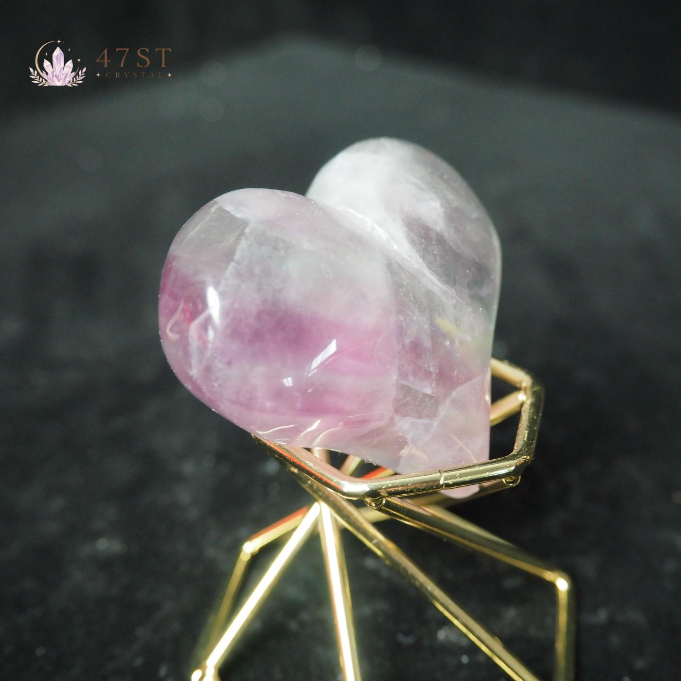 Fluorite Heart