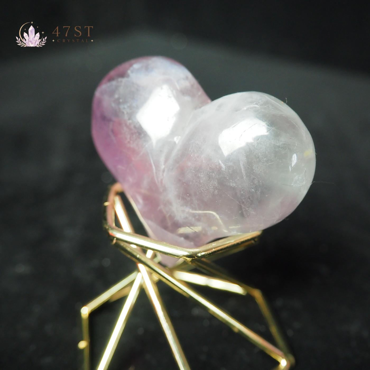 Fluorite Heart