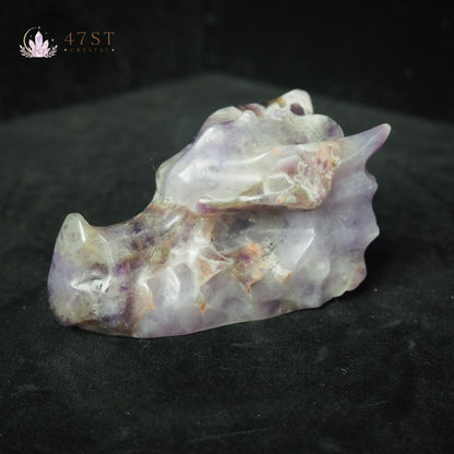 Dream Amethyst Dragon Head