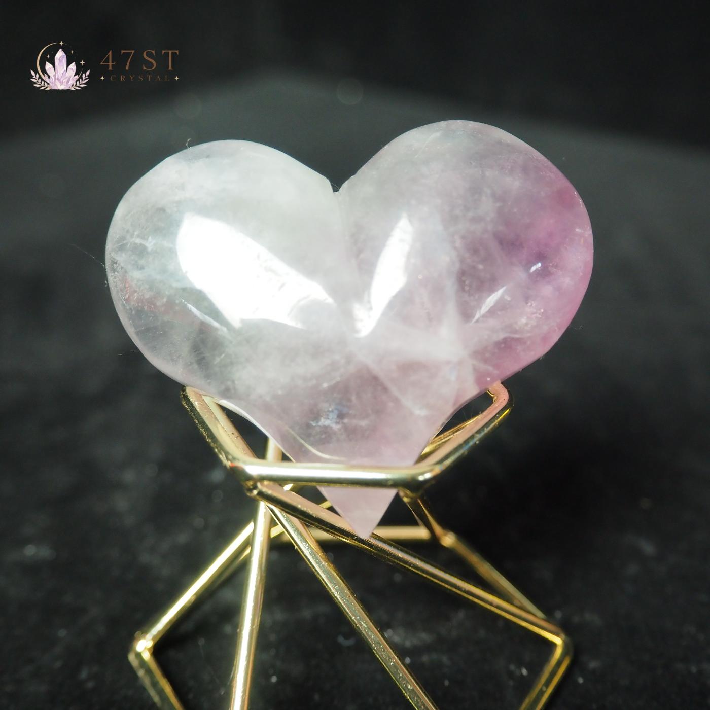Fluorite Heart