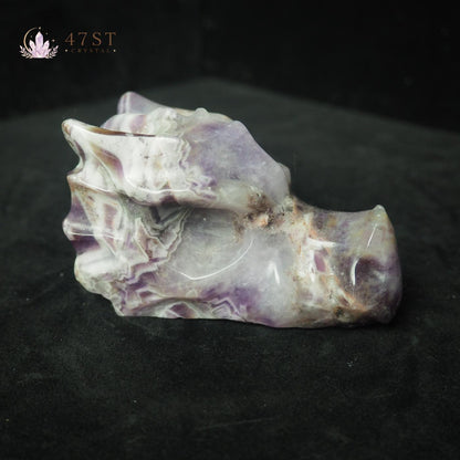 Dream Amethyst Dragon Head
