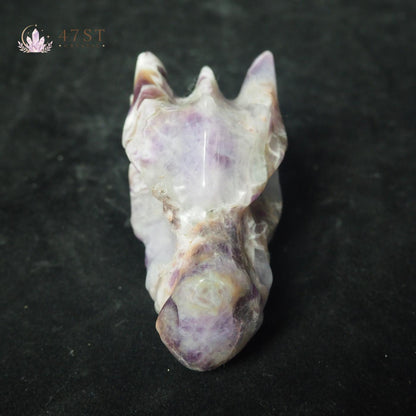 Dream Amethyst Dragon Head