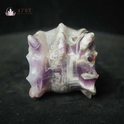 Dream Amethyst Dragon Head