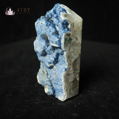 Blueberry Fluorite Cluster Tower