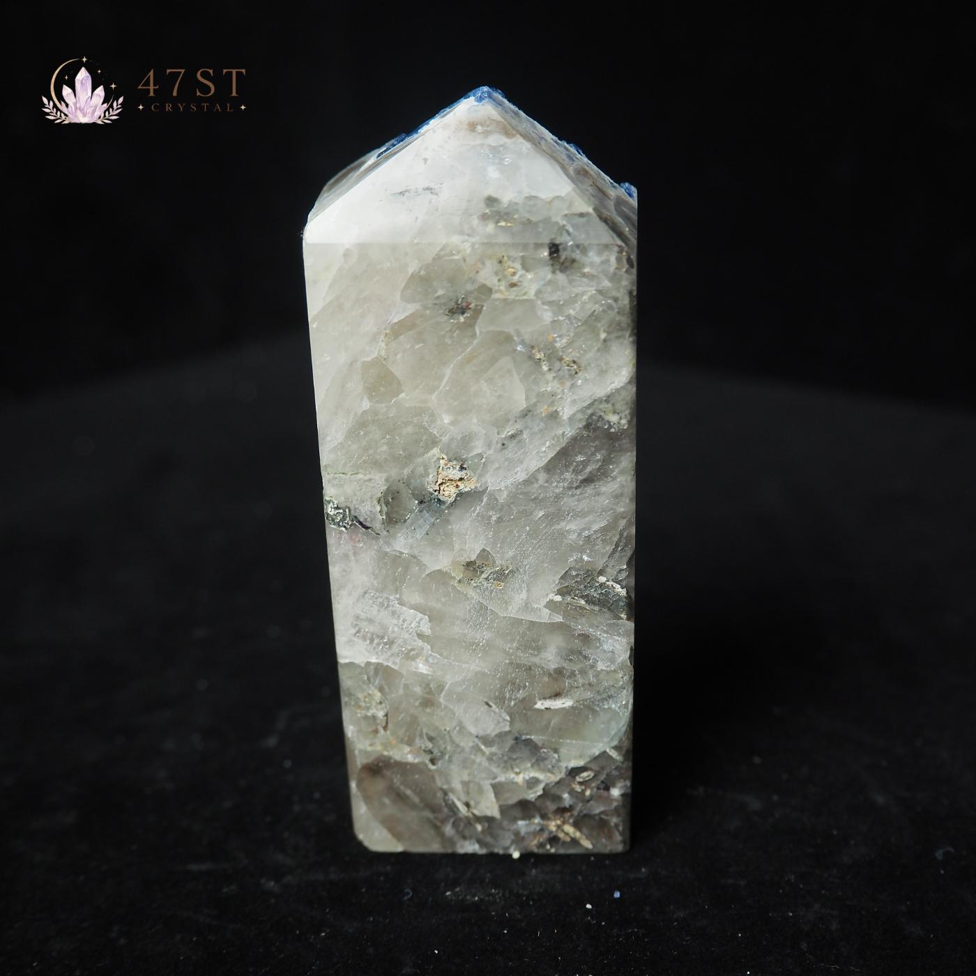 Blueberry Fluorite Cluster Tower