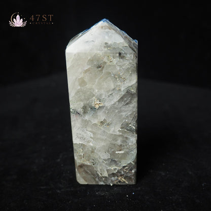Blueberry Fluorite Cluster Tower