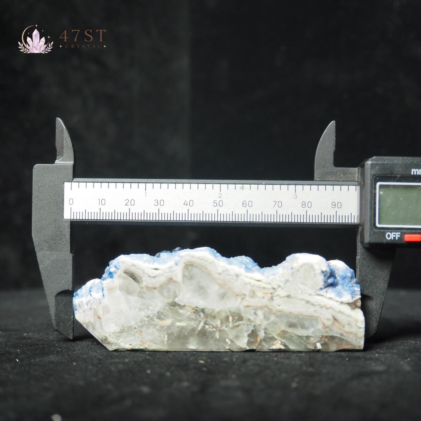 Blueberry Fluorite Cluster Tower