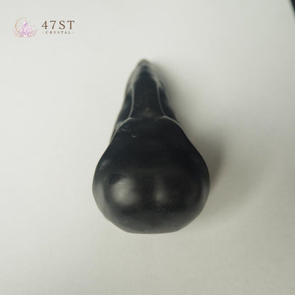 Obsidian Bird Skull