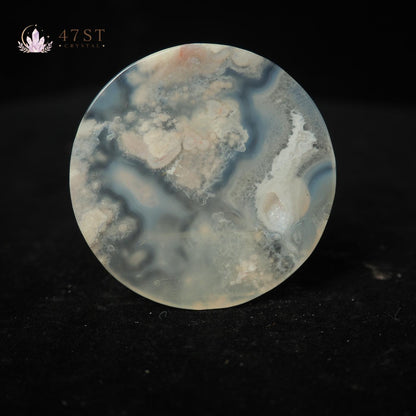 Flower Agate Disc