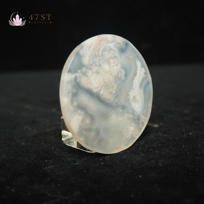 Flower Agate Disc