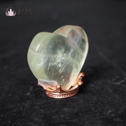 Fluorite Heart