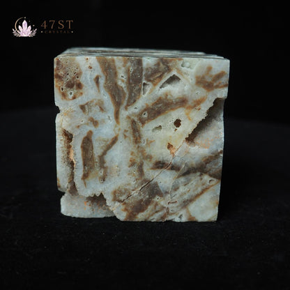 Druzy Agate Cube