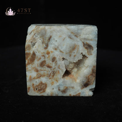 Druzy Agate Cube
