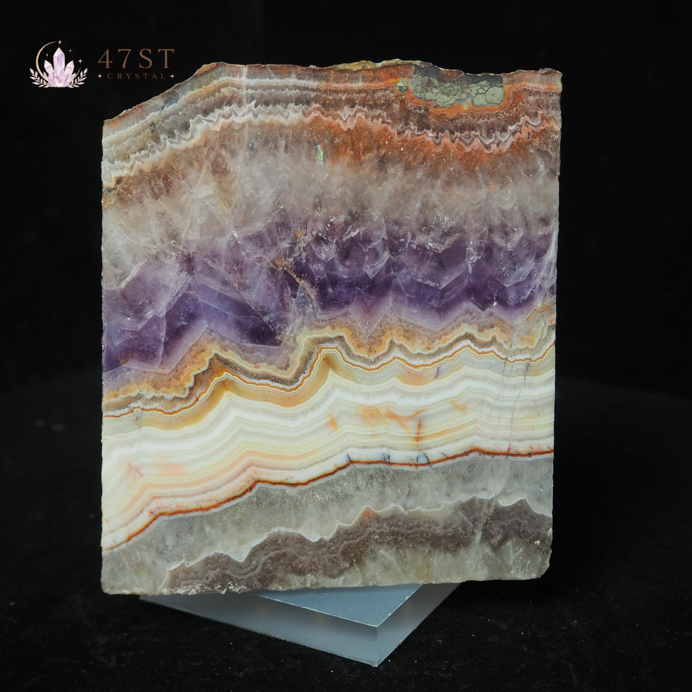 Amethyst Agate Slab