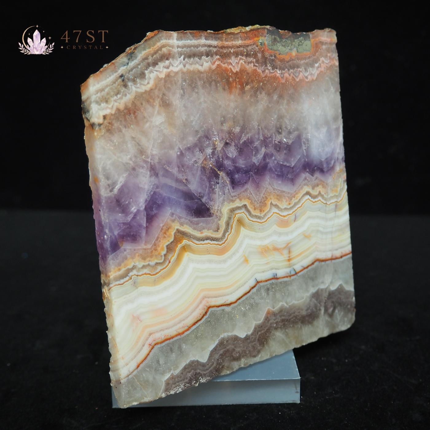 Amethyst Agate Slab