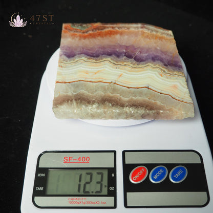 Amethyst Agate Slab