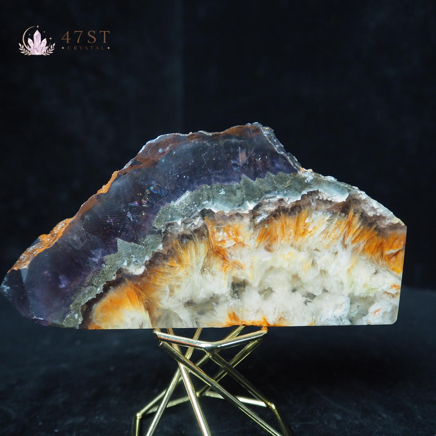 Super 7 Fluorite Slab